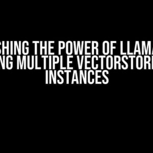 Unleashing the Power of LlamaIndex: Merging Multiple VectorStoreIndex Instances