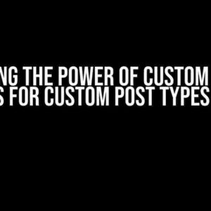 Unlocking the Power of Custom Rewrite Rules for Custom Post Types (CPT)